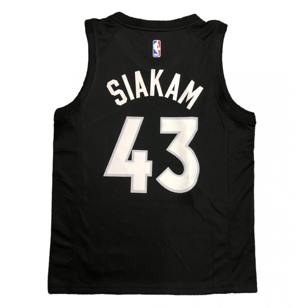 Men's Toronto Raptors Pascal Siakam #43 Black&Purple 2021 Swingman NBA Jersey - Earned Edition-Pro Kit Vault | Brand New 26/27 Sports Jerseys